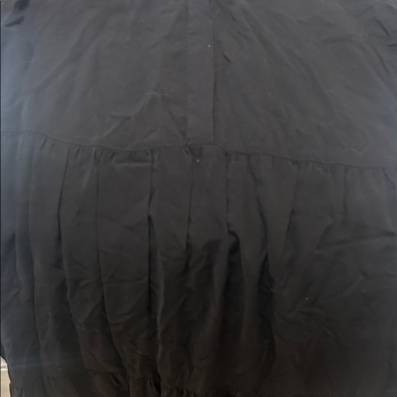 H&M Classic Black Long Sleeve midi tiered Dress - Picture 5 of 6